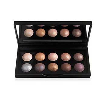 e.l.f. Cosmetics Baked Eyeshadow Palette Shimmer Eye Makeup, California, 10 Colors