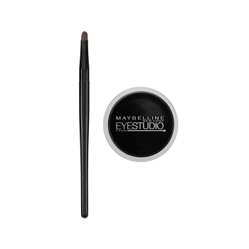 Maybelline New York Makeup Eyestudio Lasting Drama Gel Eye Liner, Blackest Black,