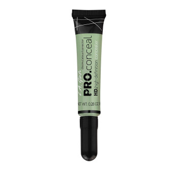 L.A. Girl Pro Conceal HD Concealer, Green Corrector, 0.28 Ounce